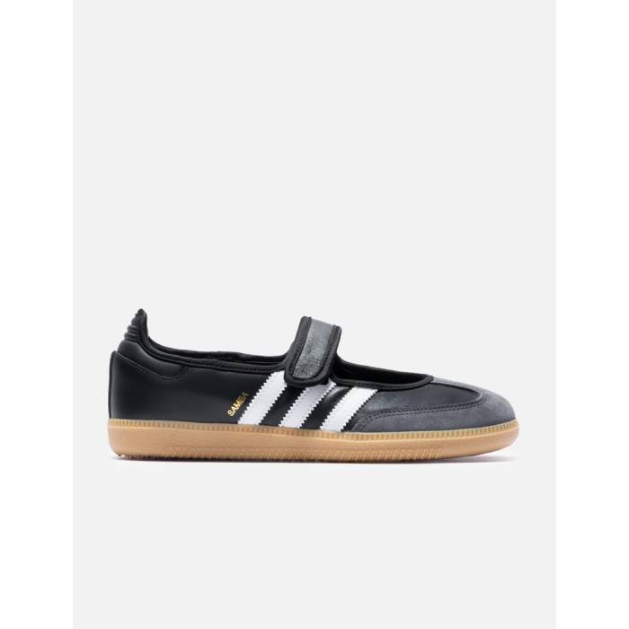 アディダス Adidas Originals 【 Samba Jane Women Cloud White / Carbon / Core Black 】 サンバ レディース 白色 ホワイト カーボン コア 黒色 ブラック｜スニケス