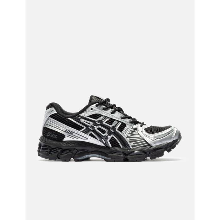 アシックス Asics 【 Gel-Kayano 12.1 Women Black/Graphite Grey 】 レディース 黒いこと 黒いこと 薄墨色 薄墨色