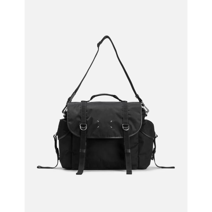 メゾンマルジェラ Maison Margiela 【 High Tech Messenger Unisex Black 】 ご機嫌 テック ユニ一発やる 黒いこと 黒いこと