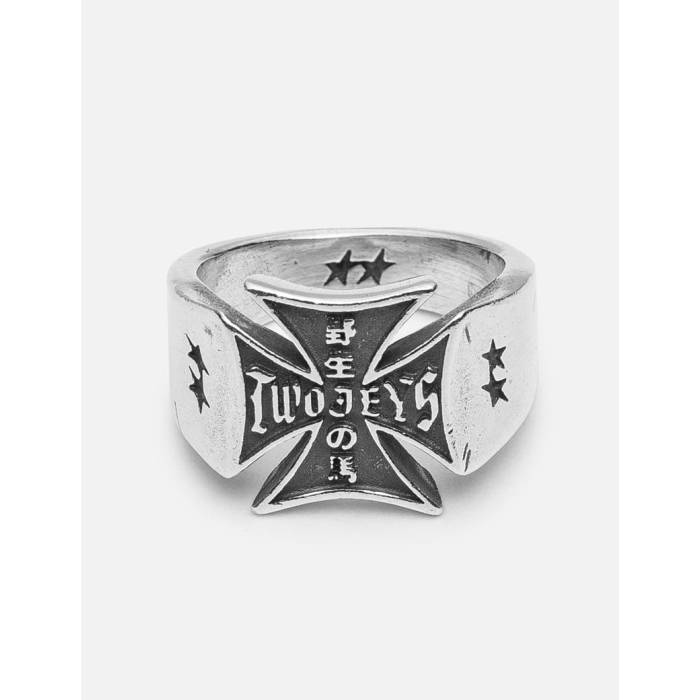 Twojeys 【 Axis Ring Unisex Silver 】 ユニ一発やる Silver しろがね色・しろがね色