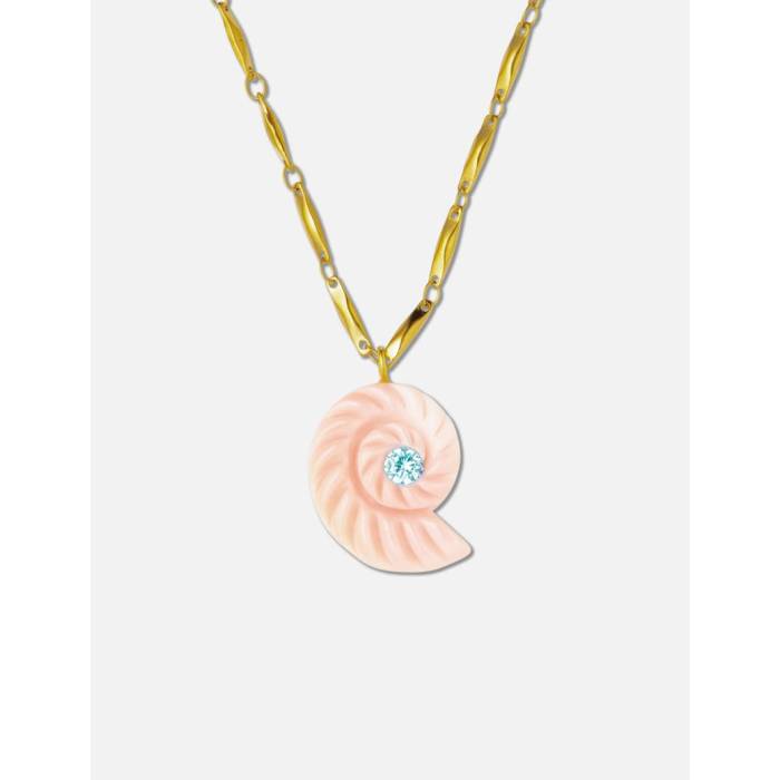 Notte 【 Sea You Around Necklace Women Pink Shell 】 アラウンド ネックレス レディース pink ピンク shell シェル