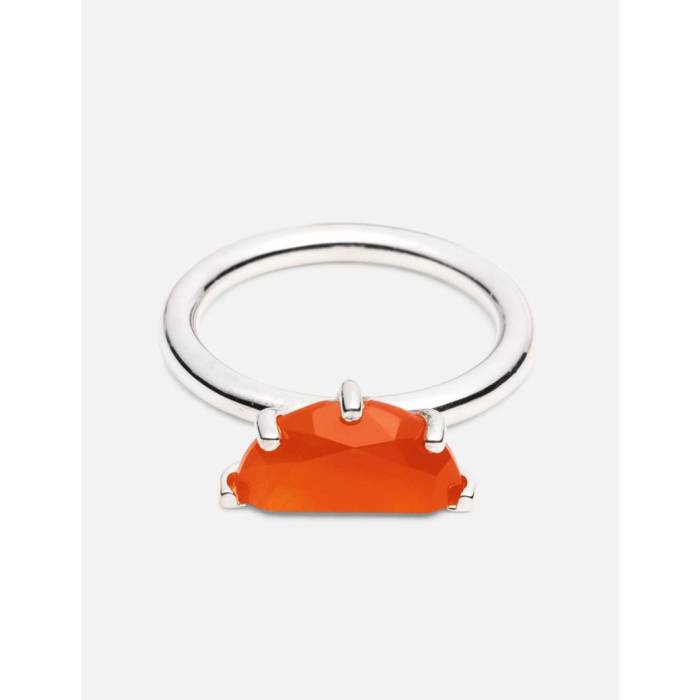 Suot Studio 【 Half Cut Carnelian Ring In Silver Women Silver 】 ハーフ Silver 銀色・シルバー レディース Silver 銀色・シルバー