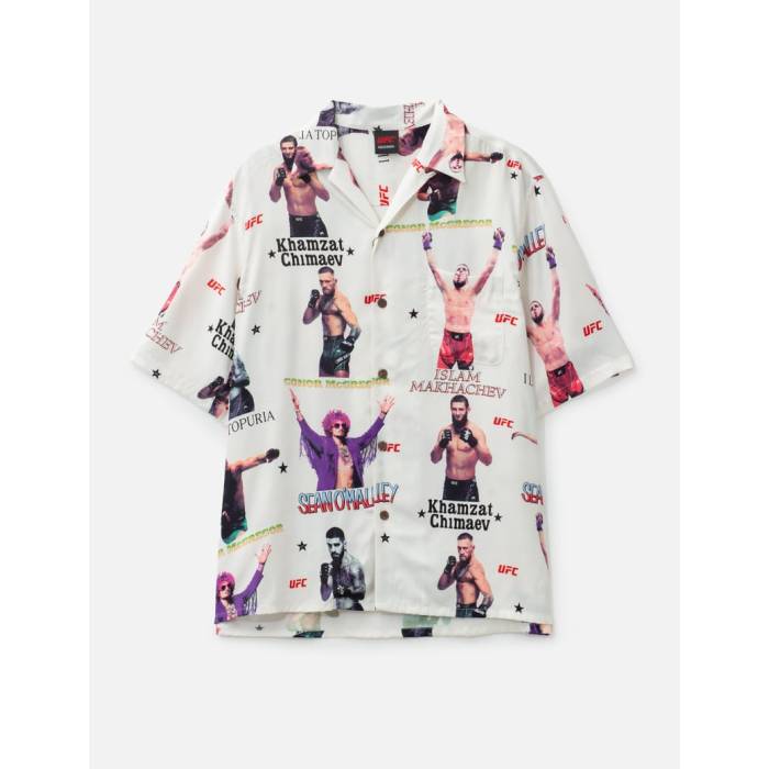 ワコマリア Wacko Maria 【 Ufc Short Sleeves Hawaiian Shirt Men White 】 メンズ 白色 ホワイト｜スニケス