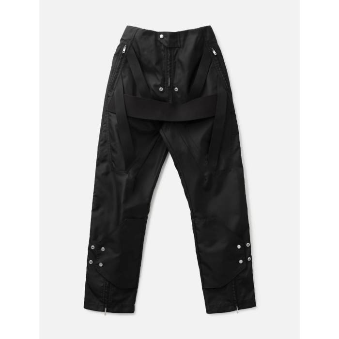 リックオウエンス Rick Owens 【 Megastrapped Motopants Men Black 】 メンズ 黒いこと 黒いこと