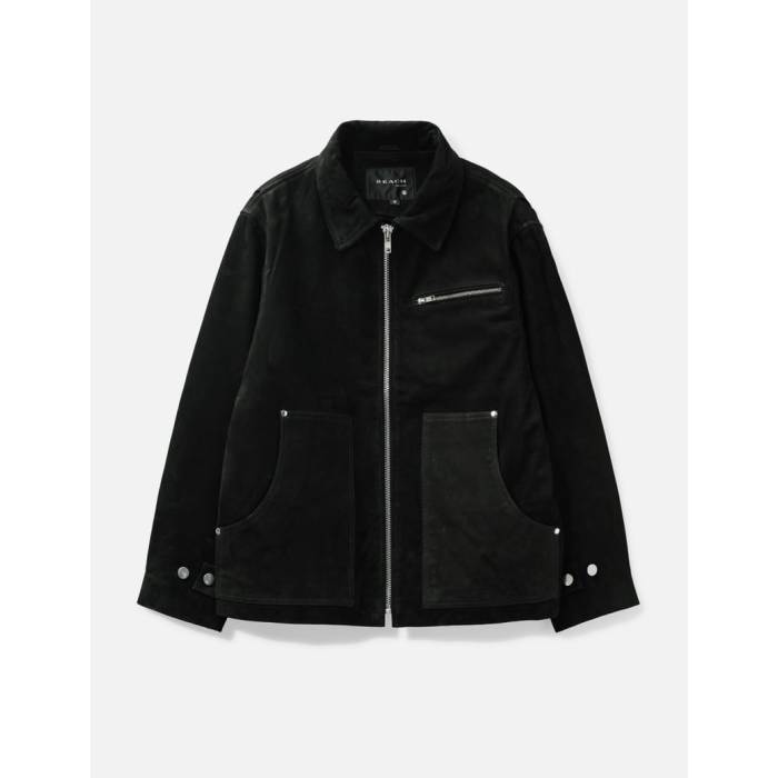 Beach Brains 【 Welding Jacket Men Black 】 Jacket ジャケット メンズ 黒色 ブラック｜スニケス