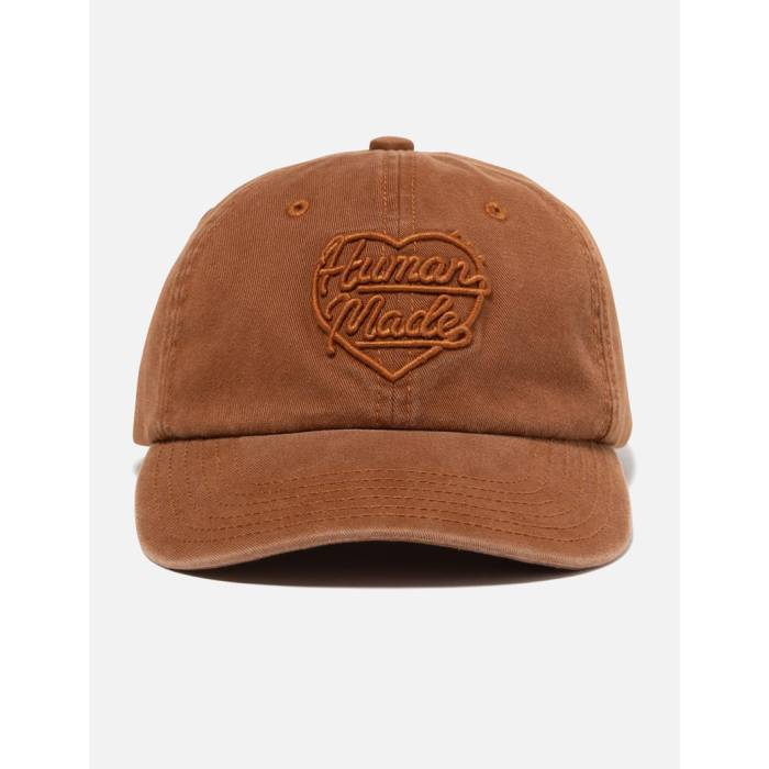 ヒューマンメイド Human Made 【 6 Panel Twill Cap Unisex Brown 】 キャップ 帽子 ユニセックス 茶色 ブラウン｜スニケス