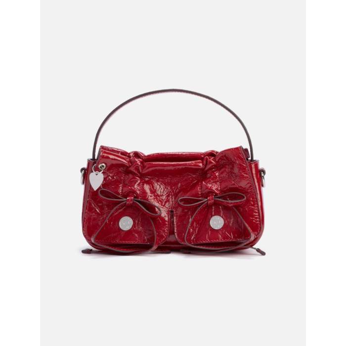 アクネストゥディオズ Acne Studios 【 Multipocket Micro Bag Women Red 】 Micro ミクロ 御徒面子 レディース Red 赤・赤いこと