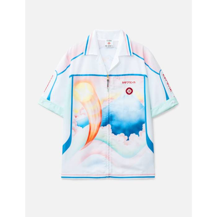 カサブランカ Casablanca 【 Fuji Dream Swim Shirt Unisex Multicolor 】 ドリーム ユニセックス
