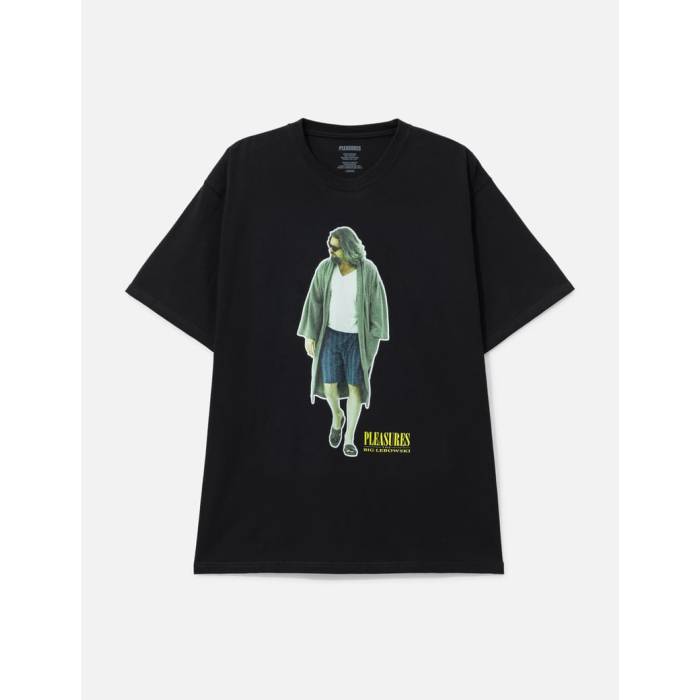 プレジャーズ Pleasures 【 Dude T-Shirt Men Black 】 ティーシャツ メンズ 黒いこと 黒いこと