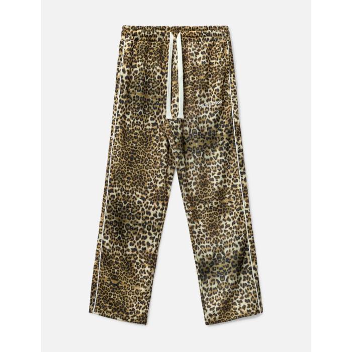 Cole Buxton 【 Leopard Piped Track Pants Men Leopard 】 ヒョウ柄 レオパード 貨物自動車 メンズ ヒョウ柄 レオパード