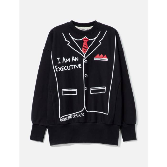 Advisory Board Crystals 【 Abc. I Am An Executive Sweatshirt Men Black 】 スウェット トレーナー メンズ 黒色 ブラック 23,800円