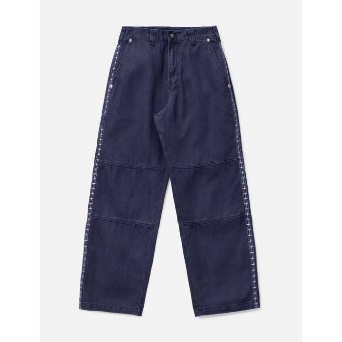 Thug Club 【 X Stitch Pants Men Navy 】 メンズ 紺色 ネイビー