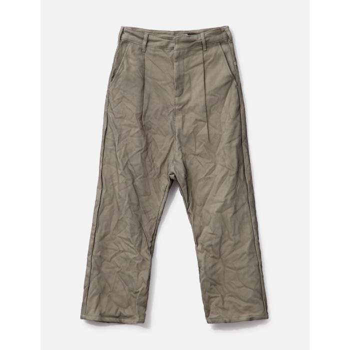 アーダーエラー Ader Error 【 Product. 69 Layered Wrinkle Pants Unisex Beige 】 ユニ一発やる ベージュ