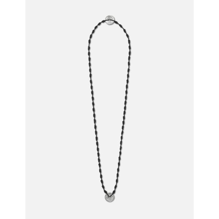 ネイバーフッド Neighborhood 【 Cord Coin Necklace Men Black 】 鋳貨 首飾り メンズ 黒いこと 黒いこと
