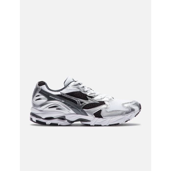 Mizuno Sportstyle 【 Wave Rider 10 Men White/ Silver/ Black 】 Wave ウェーブ・ウェイブ メンズ 白いこと 白いこと Silver しろがね色・しろがね色 黒いこと 黒いこと