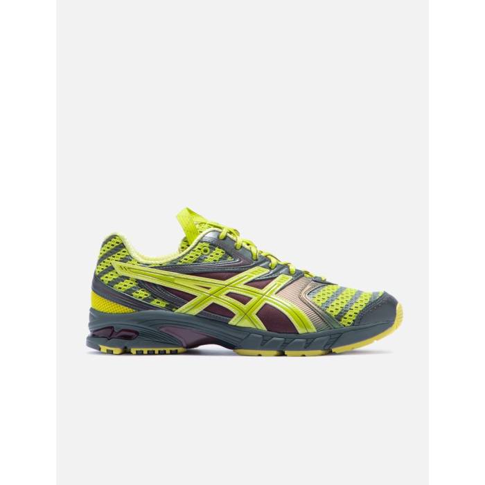 アシックス Asics 【 Ub9-S Gel-Ds Trainer 14 Men Dark Mustard/Truffle Gray 】 調教師 メンズ gray 薄墨色・薄墨色・薄墨色