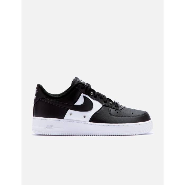 ナイキ Nike 【 Air Force 1 '07 Prm Men Black/White/Metallic Silver 】 メンズ 黒色 ブラック 白色 ホワイト Silver 銀色・シルバー