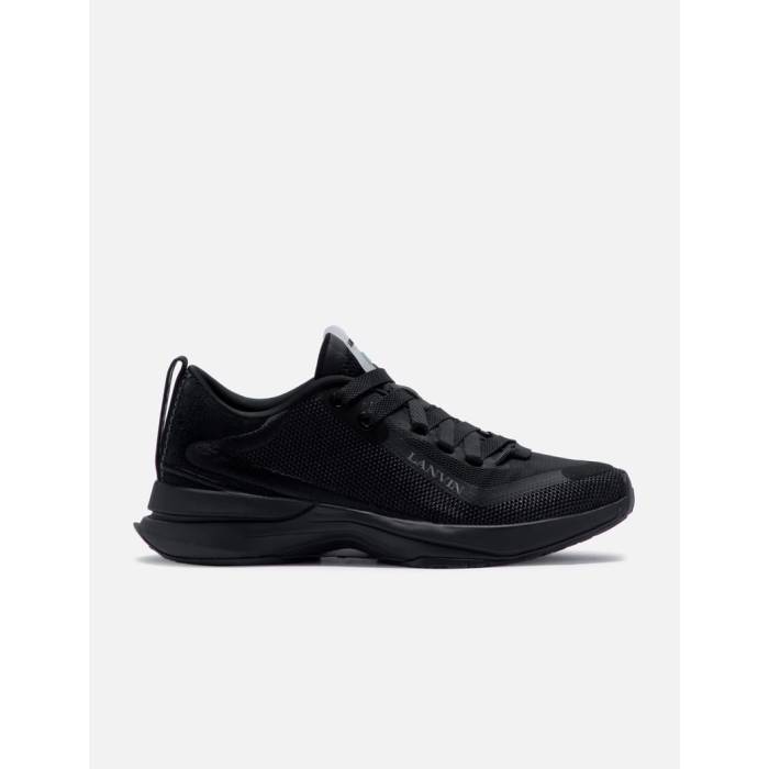 ランバン Lanvin 【 L-I Mesh Sneakers Men Black/ Black 】 メンズ 黒色 ブラック｜スニケス