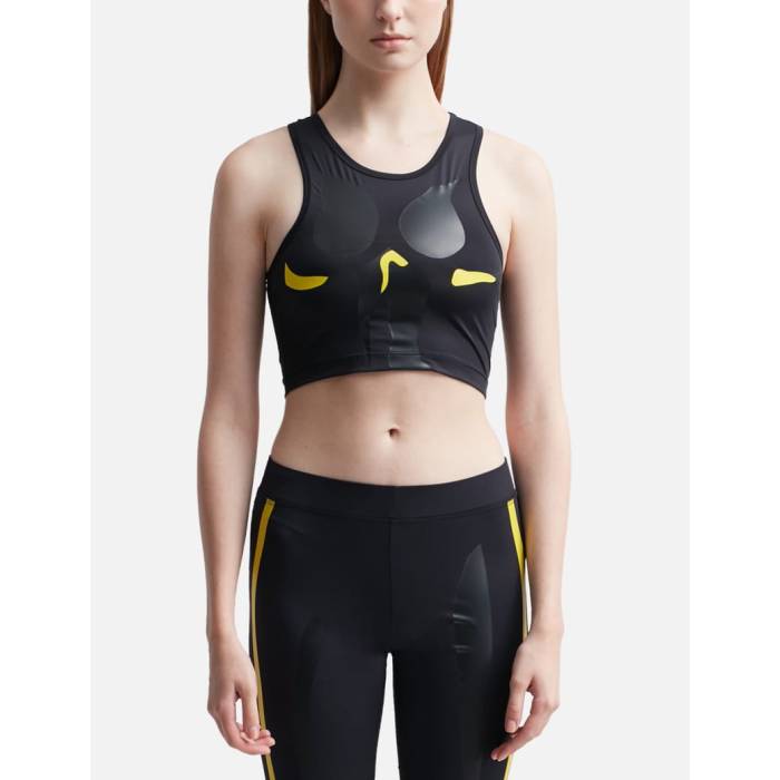 Mowalola 【 Printed Tank Top Women Black 】 タンクトップ レディース 黒色 ブラック｜スニケス