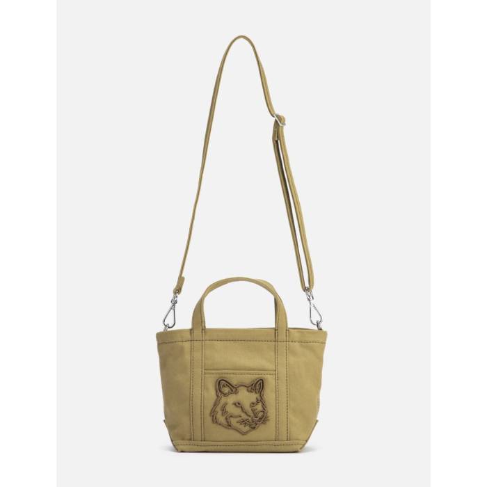 【 Fox Head Mini Tote Unisex Chestnut 】 フォックス ユニセックス