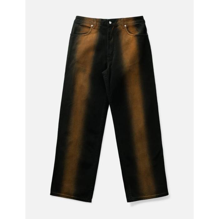 Eckhaus Latta 【 Baggy Dyed Denim Men Multicolor 】 デニム メンズ
