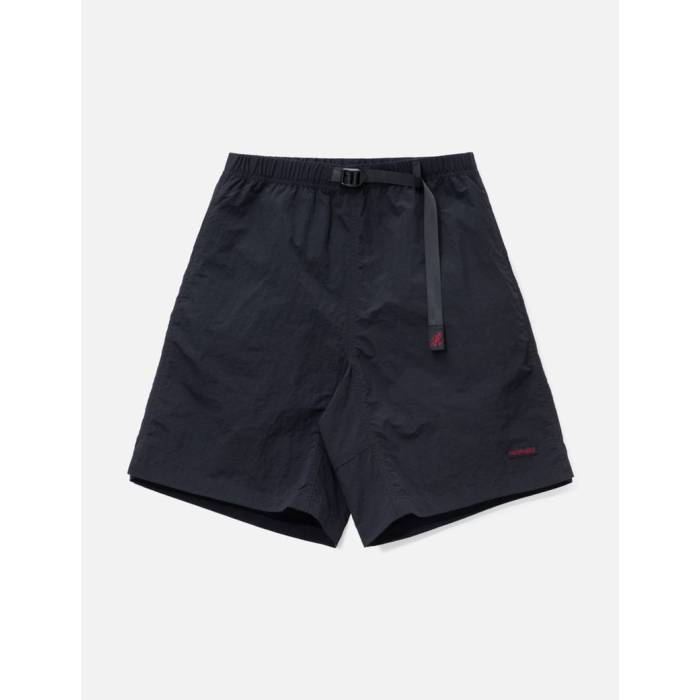 グラミチ Gramicci 【 Nylon Packable G-Short Men Black 】 ナイロン メンズ 黒色 ブラック