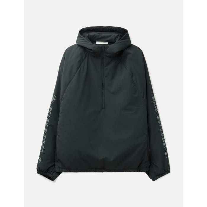 Fear Of God Essentials 【 Tech Nylon Half Zip Anorak Men Vintage Black 】 テック ナイロン ハーフ アノラック メンズ vintage ビンテージ・ヴィンテージ 黒色 ブラック