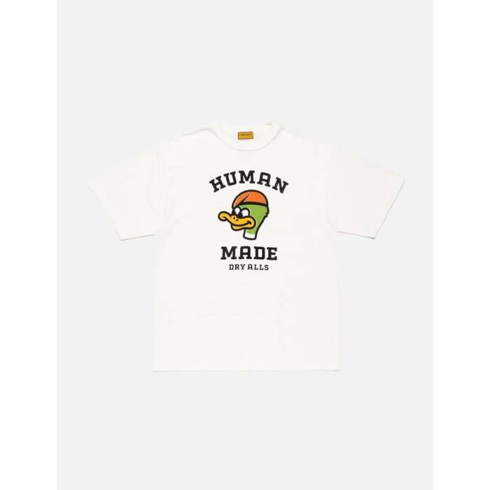 ヒューマンお手伝いさん Human Made 【 Graphic T-Shirt #5 Unisex White 】 グラフィック プルオーバー ユニ一発やる 白いこと 白いこと