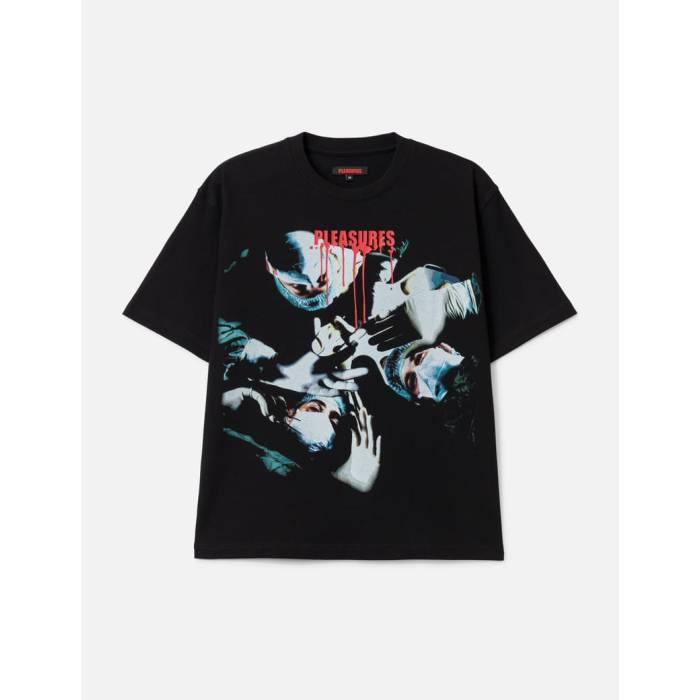 プレジャーズ Pleasures 【 Autopsy Heavyweight Shirt Men Black 】 メンズ 黒色 ブラック|スニケス