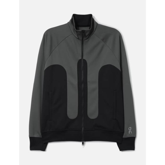 オン On 【 X Bureau Borsche Track Jacket Ik Unisex Black/ Eclipse 】 貨物自動車 Jacket 上衣 ユニ一発やる 黒いこと 黒いこと