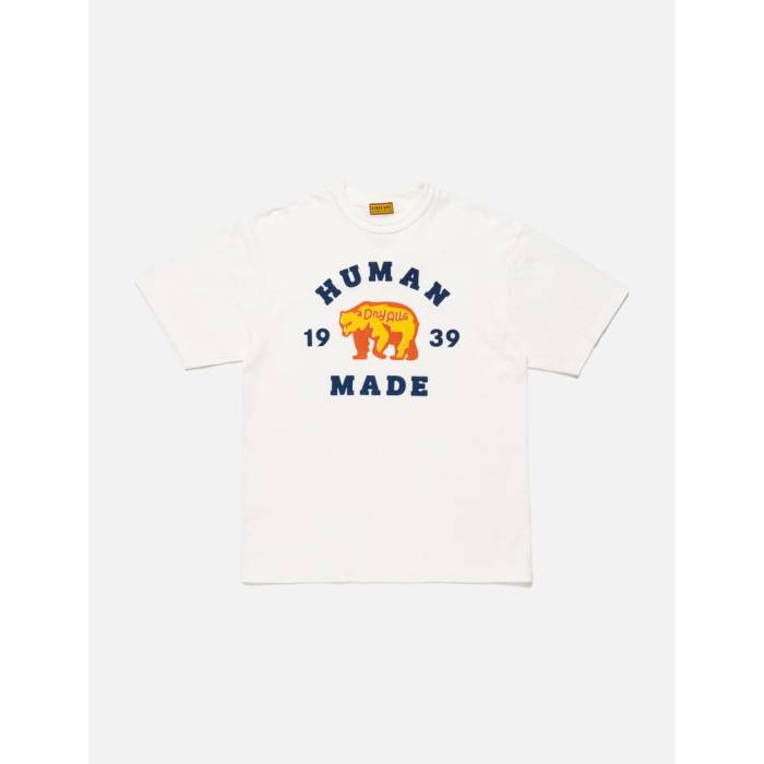 ヒューマンメイド Human Made 【 Graphic T-Shirt Unisex White 】 グラフィック Tシャツ ユニセックス 白色 ホワイト