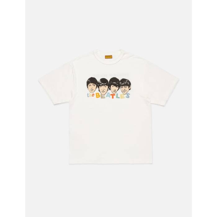 ヒューマンお手伝いさん Human Made 【 Beatles T-Shirt Unisex White 】 プルオーバー ユニ一発やる 白いこと 白いこと