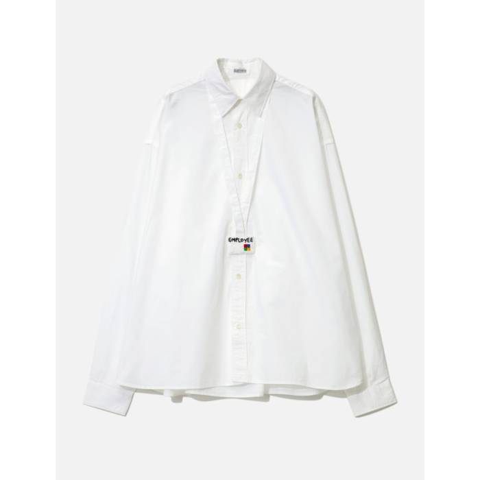 Glass Cypress 【 White Employee Shirt Men White 】 白色 ホワイト メンズ 白色 ホワイト