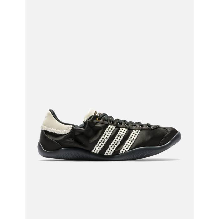 アディダス Adidas Originals 【 X Wales Bonner Karintha Lo Satin Men Core Black / Dark Brown / Cream White 】 サテン メンズ コア 黒色 ブラック 茶色 ブラウン クリーム 白色 ホワイト