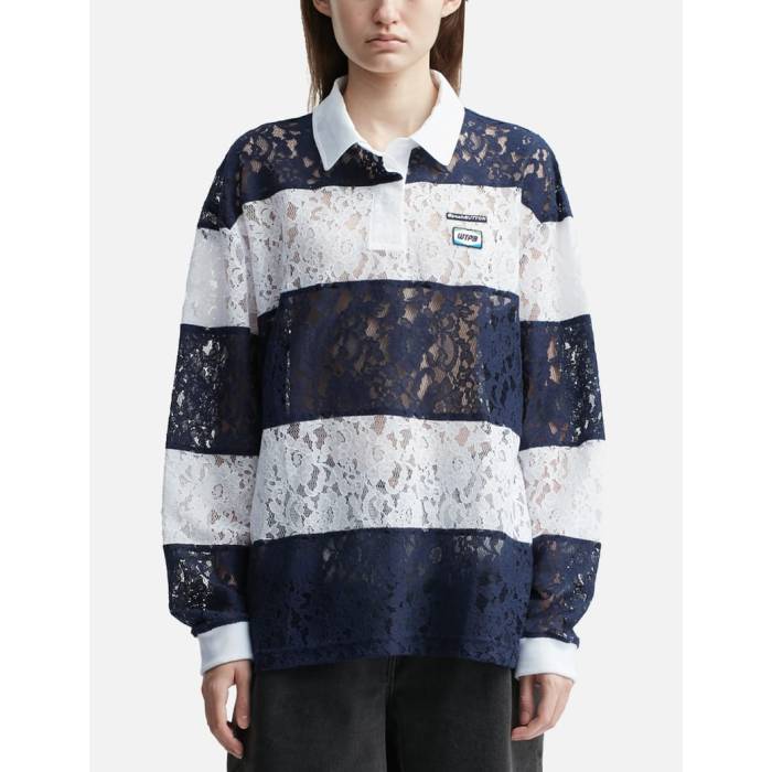 Pushbutton 【 Women White/ Navy 】 レディース 白色 ホワイト 紺色 ネイビー|スニケス