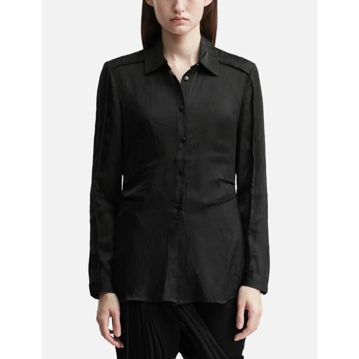 Won Hundred 【 Siena Shirt Women Black 】 レディース 黒いこと 黒いこと