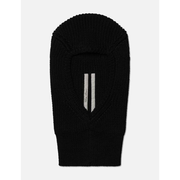 リックオウエンス Rick Owens 【 Sphinx Skull Balaclava Men 09 Black 】 メンズ 黒いこと 黒いこと