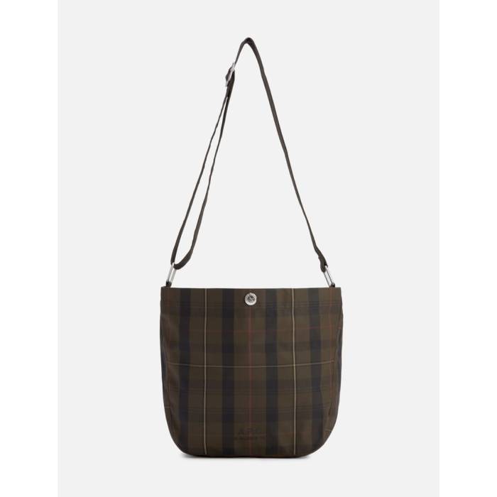アー・ペー・セー A.p.c. 【 Journal Small Satchel Unisex Brown 】 ユニ一発やる 赤銅色 赤銅色