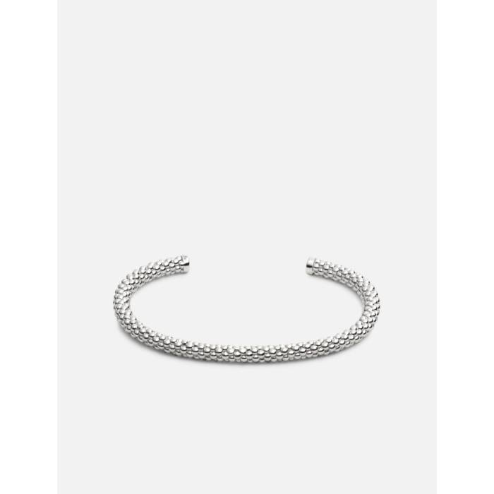 Avgvst 【 Beaded Rope Bracelet Unisex White Rhodium 】 腕輪 ユニ一発やる 白いこと 白いこと