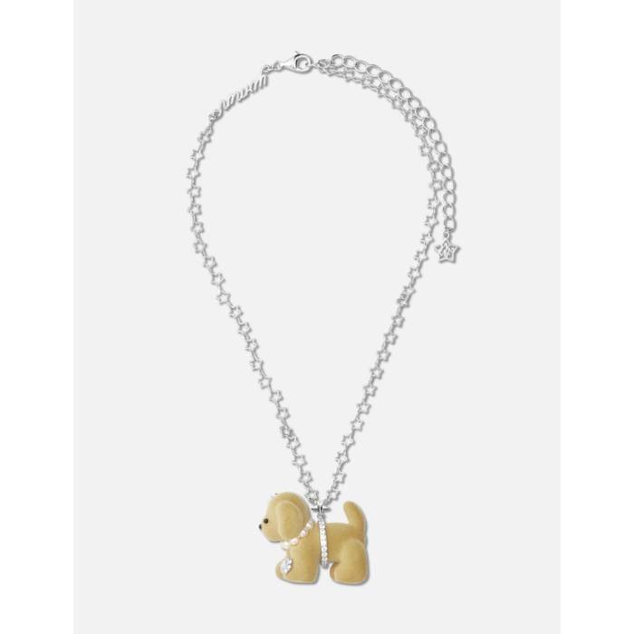 Yvmin 【 Puppy Necklace Women Light Brown 】 ネックレス レディース 茶色 ブラウン｜スニケス