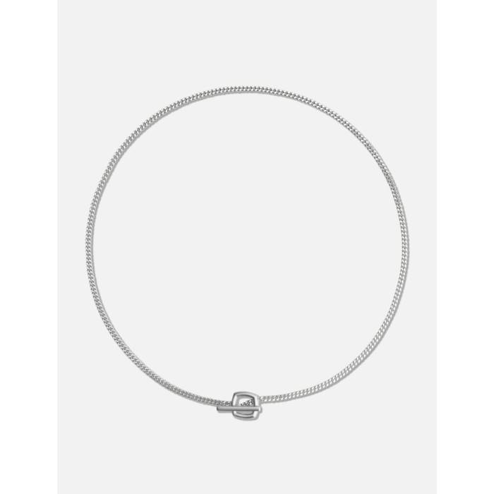 Tom Wood 【 Frame Pendant Satin Thick Unisex Silver 】 サテン ユニセックス Silver 銀色・シルバー 69,795円