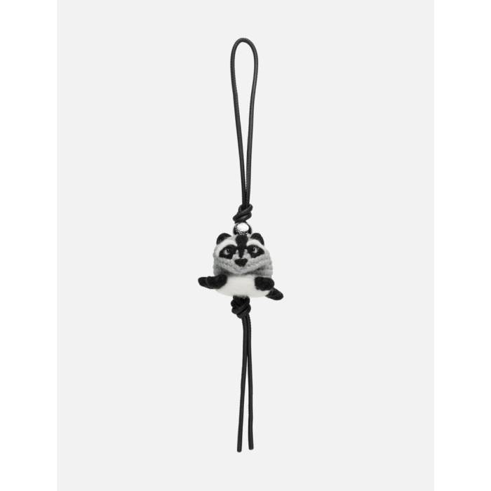 ロエベ Loewe 【 Raccoon Felt Charm Women 1120 Grey 】 レディース 薄墨色 薄墨色