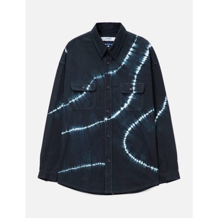 Fdmtl 【 Arimatsu Shirt Rinse Men Black 】 メンズ 黒色 ブラック|スニケス