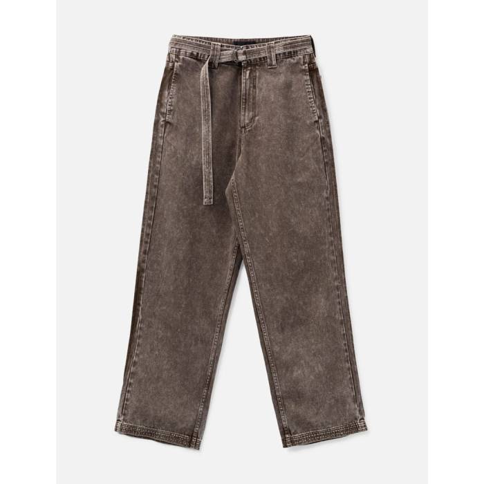 Beach Brains 【 Work Cut Jeans Men Brown 】 デニム メンズ 赤銅色 赤銅色