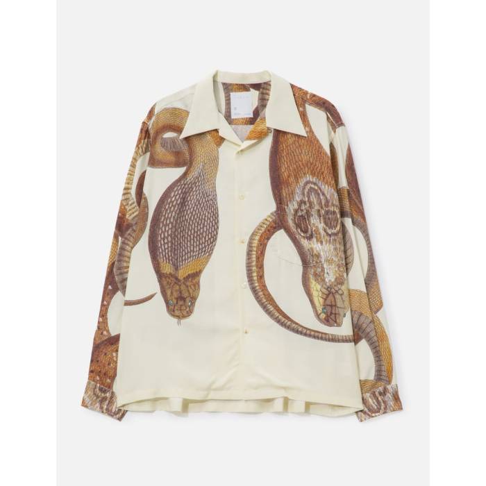Oldsoilism 【 The Albertus Seba Hawaiian Shirt Men White 】 メンズ 白色 ホワイト｜スニケス 42,900円