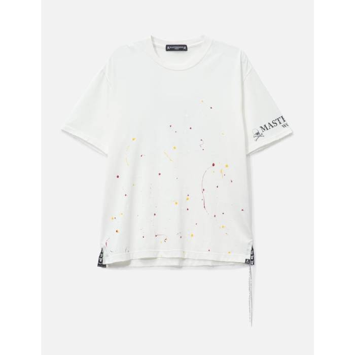 マスターマインドワールド Mastermind World 【 Distressed Ss Tee Men White 】 ティーシャツ メンズ 白いこと 白いこと