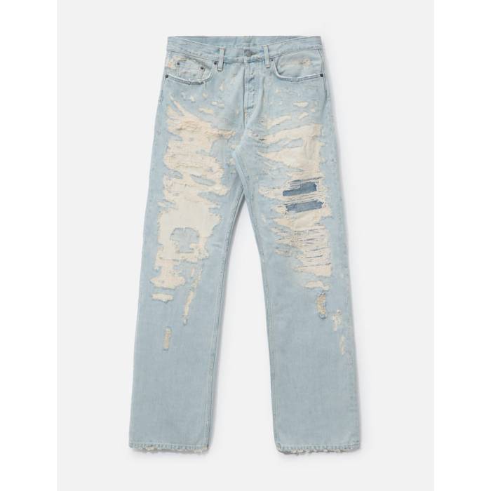 アクネストゥディオズ Acne Studios 【 Mended Jeans 2010M Men Light Blue 】 デニム メンズ 青碧 青碧