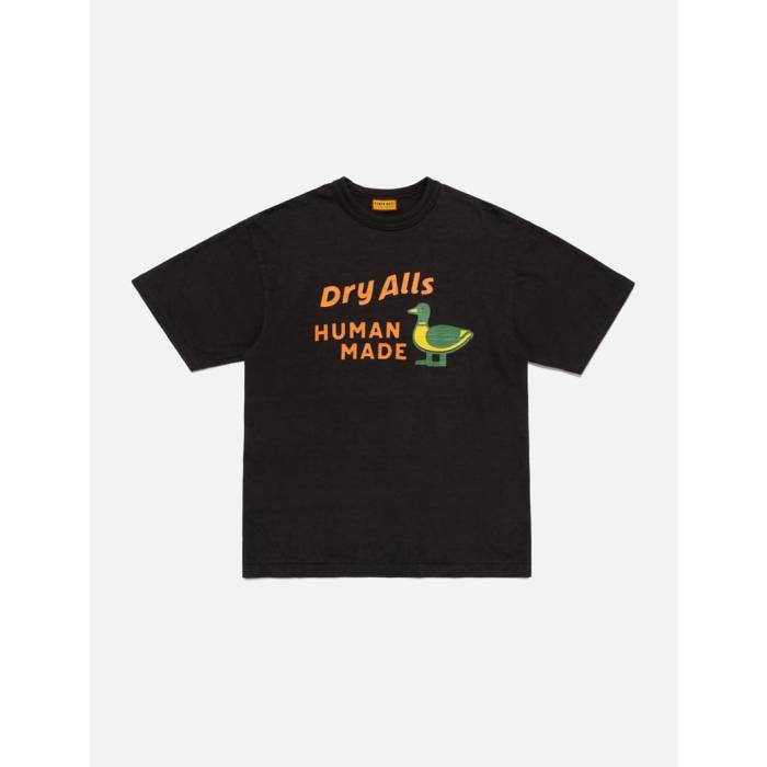 ヒューマンお手伝いさん Human Made 【 Graphic T-Shirt Unisex Black 】 グラフィック プルオーバー ユニ一発やる 黒いこと 黒いこと
