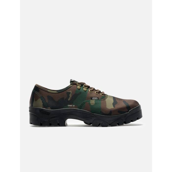 ヴァンズ Vans 【 Otw By  X Oamc Authentic Oxford Men Oamc Woodland Camo 】 オーセンティック オックスフォード メンズ ウッドランド 合鴨柄