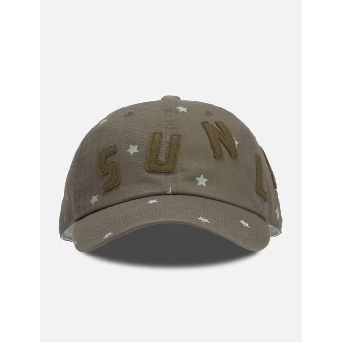 Sunlove 【 Staccato Cap Unisex Brown Star 】 旗がしら かぶり笠 ユニ一発やる 赤銅色 赤銅色